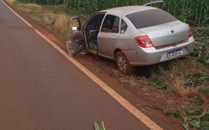 Homem de 47 anos fica ferido em acidente na PR-581 em Tupãssi