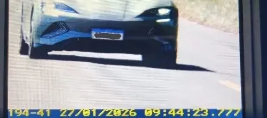 PRE registrou em janeiro 8.439 infrações de trânsito nas rodovias do Oeste