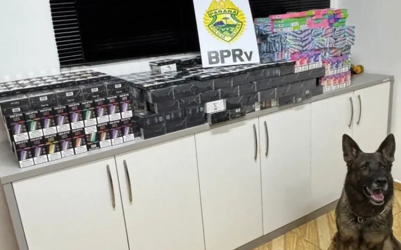 PRE apreende 2194 unidades de cigarros eletrônicos