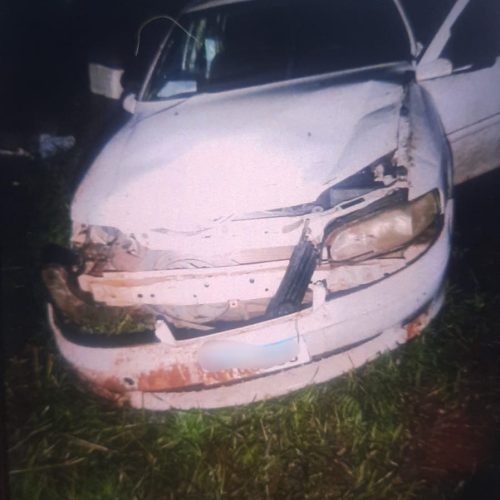 Condutor foge após acidente em Santa Helena