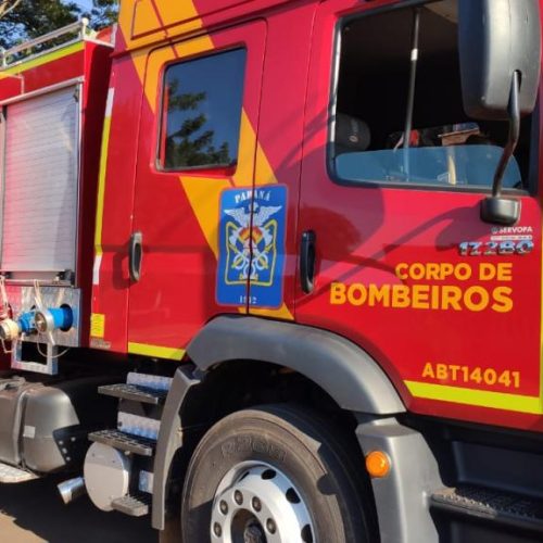 Corpo de Bombeiros de Palotina tenta encontrar trabalhador que caiu em silo