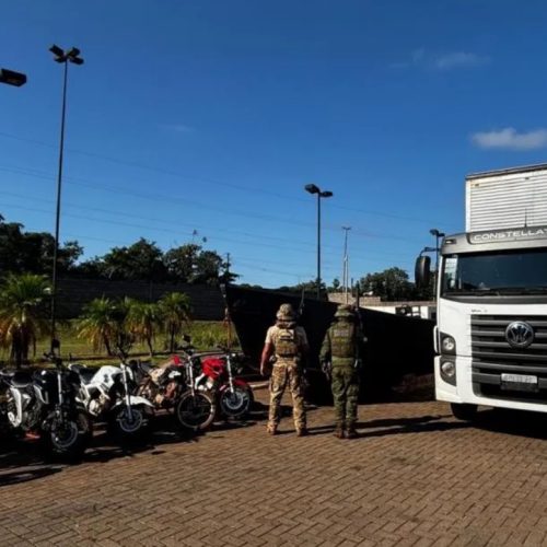 BPFRON e PF realizam apreensões em Porto Mendes