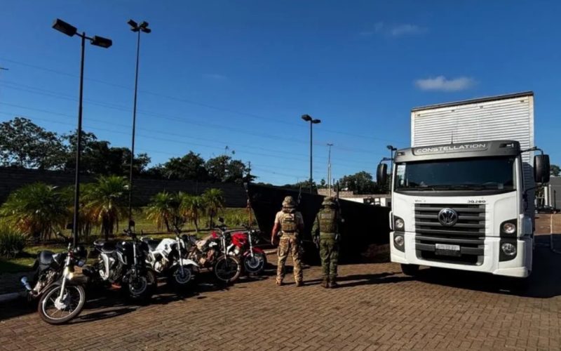 BPFRON e PF realizam apreensões em Porto Mendes