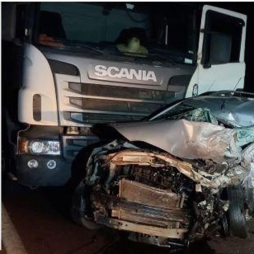 Acidente em Palotina faz duas vitimas fatais