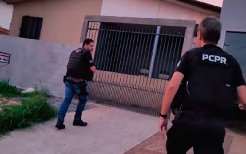 Polícia Civil deflagra grande operação com mais de 10 mandados de prisão em Toledo